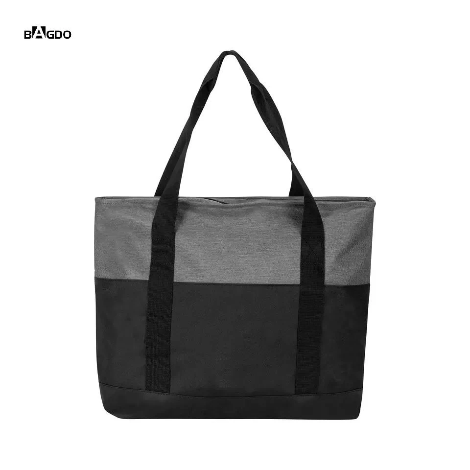 Classic Polyester Lady Daily Life Shopping Reusable Tote Bag with Custom Logo