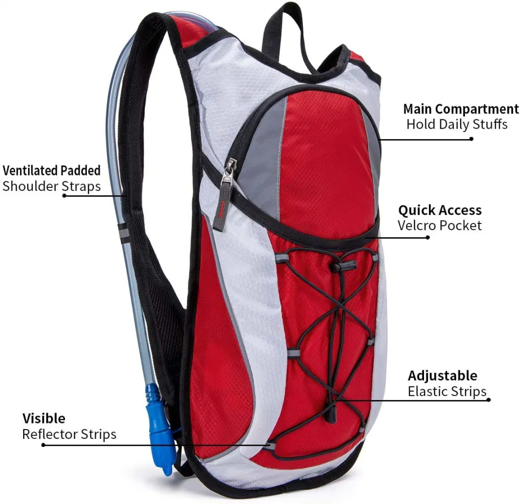 Lightweight Hydration Backpack; Waterproof Hydration Bag