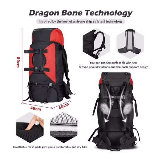 OEM Custom Logo Fashion Hydration Waterproof Outdoor Hiking Camping Backpack Bag